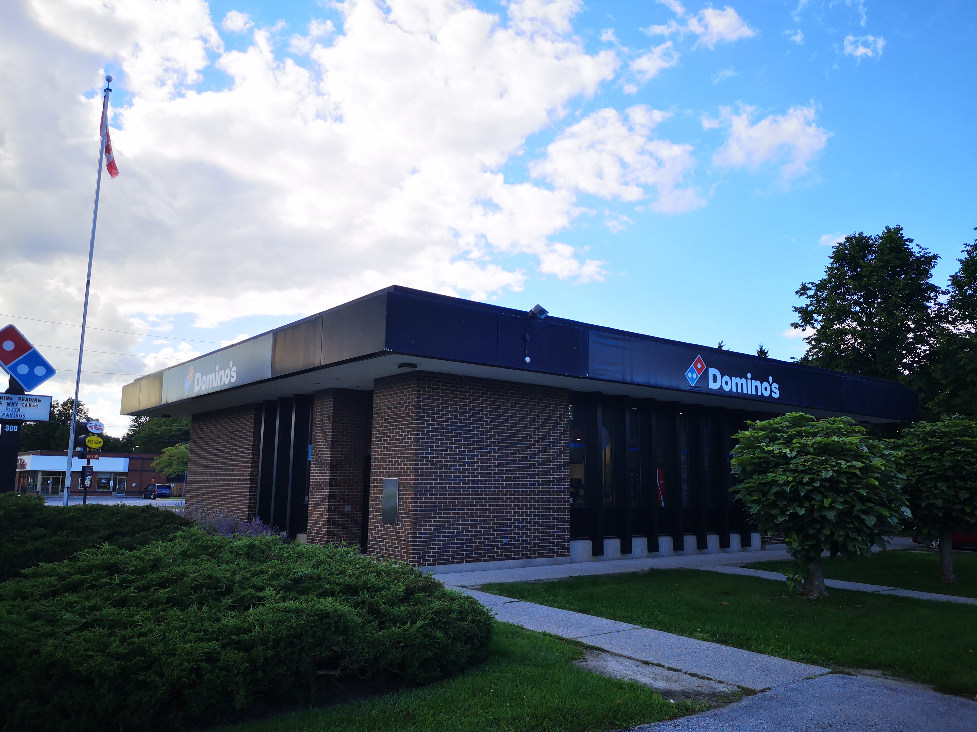 Domino's Pizza security camera installation